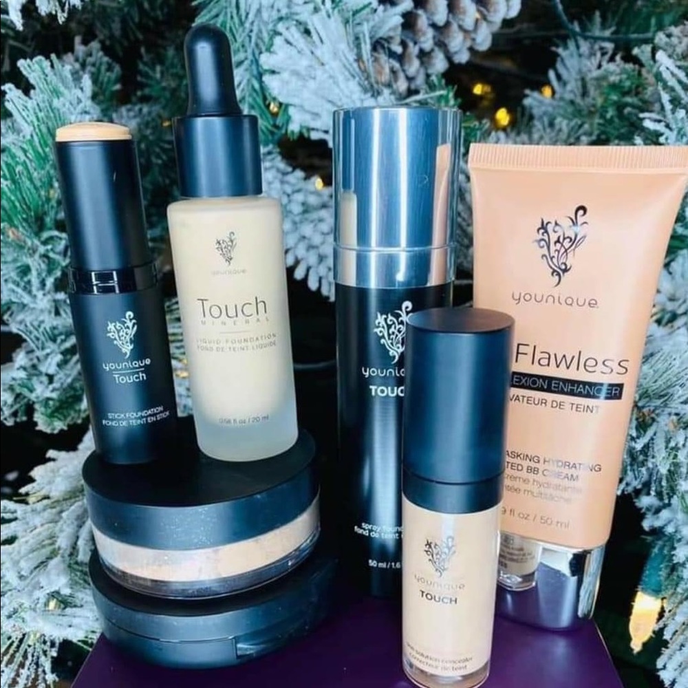 Younique Foundations! Spray, powder, liquid, stick